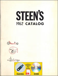 Steen’s Vintage 1962 GoKart & Mini Bike Parts Catalog PDF File USB Flash Drive - Picture 1 of 18
