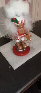 KURT ADLER-7.5" H-HOLLYWOOD GINGERBREAD BAKER NUTCRACKER-NEW IN BOX-2021 - Picture 1 of 5