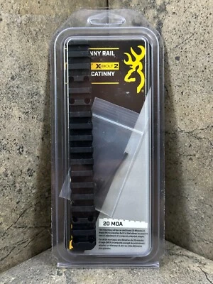 Base de mira telescópica estilo Browning Picatinny para X-Bolt 20 MOA LA/300RUM/PRC 12519 Foto 1 de 2