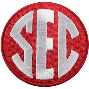 SEC SouthEastern Conference Football Jersey Uniform Patch Alabama Crimson Tide - Picture 1 of 1
