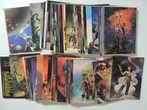 BORIS VALLEJO FANTASY ART SERIES 1 BASE SET OF 90 NON-SPORT TRADING CARDS - Picture 1 of 3
