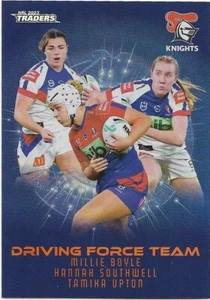 2023 Nrl Traders Titanium Driving Force Case Card (DFP19) KNIGHTS NRLW 39/45 - Picture 1 of 2