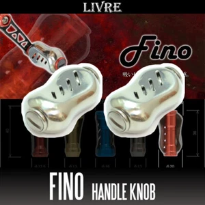 LIVRE Fino Manopola Manico Titanio 2 pezzi ARGENTO/TITANIO - Foto 1 di 1
