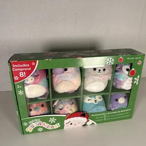 Juego de 8 malvaviscos colección navideña adornos navideños 2023 Bright Squad - Imagen 1 de 6