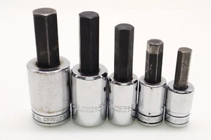 SNAP-ON 1/2" DRIVE HEX STANDARD SOCKET DRIVERS SA24A, SA20A, SA18A, SA16A, SA14A - Picture 1 of 5