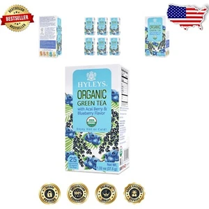 Refreshing Organic Green Tea with Acai Berry - 150 Individually Wrapped Bags - Picture 1 of 9