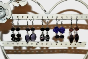 Girls And Pearls Handmade Boho Beaded Drop Earrings 5 Variation - Picture 1 of 33