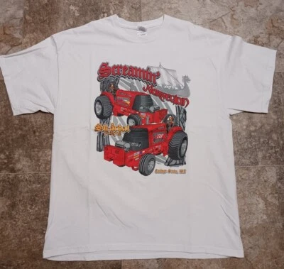 Camisa Sk-Ardal Farms Screamin' Tractor Noruego Doble Cara Talla XL 22" X 30" Foto 1 de 4