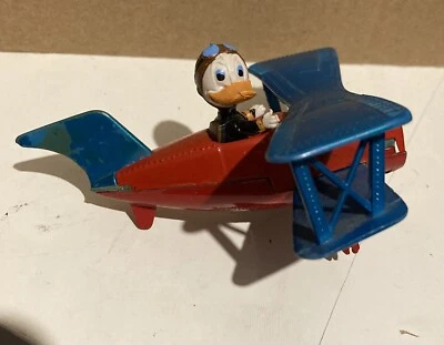 Polistil Politoys Aereo Paperino W7 in Metallo Scala 1/55 Da Restauro - Immagine 1 di 3