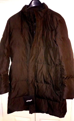 ALLEGRI LUXURY DOWN COAT MENS PUFFER JACKET SIZE 52 - Image 1 of 4