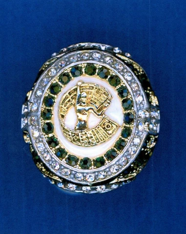 2015 WBC FLOYD/MAY WEATHER BOXING RINGS 24K GP SZ 11 REPLICA WORLD CHAMPIONSHIP Cover