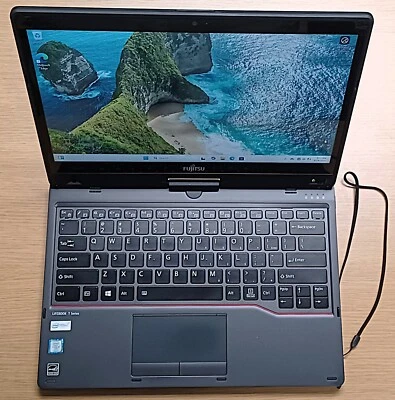 Fujitsu T937 Lifebook Touchscreen 2-1 Convertible 256GB SSD, i5-7360u 12GB - Image 1 of 4