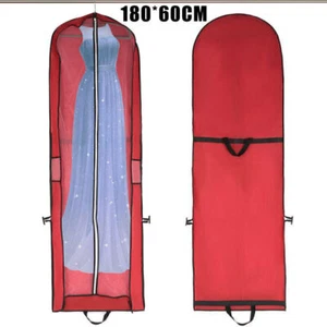 Lange Brautkleider Kleidersack Hochzeits Ballkleid Schutzhülle 180*60cm - Bild 1 von 13