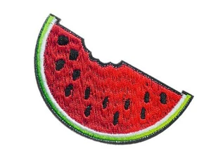Watermelon Iron-On Patch Miniblings Fruits Melon Summer - Picture 1 of 3