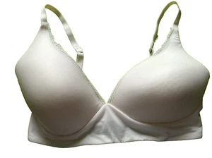 Sujetador Camiseta TU Crema Sin Alambres Acolchado Uniforme Tacto Suave Sin Costuras Longline 36D - Imagen 1 de 3