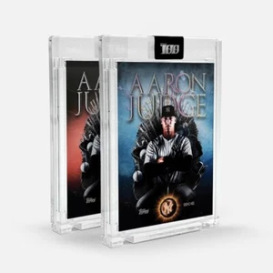 2022 Topps Project 100 #67 Aaron Judge DJ Skee Deluxe Edition /100 Refractor PRE - Picture 1 of 8