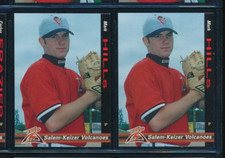 Lot (2) 1998 Grandstand #45 Mark Hills Salem-Keizer Volcanoes (GD15) SWSW6