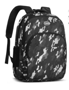 Black Backpack for School, College, and Travel, Water Resistant Bookbag, Backpac - Picture 1 of 2