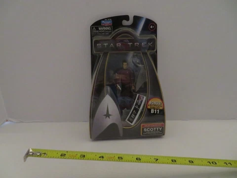 Playmates Star Trek Galaxy Collection Bridge Part B11 Scotty 2009 NIP Cover