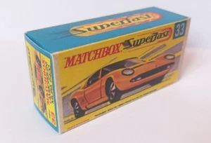 Matchbox Superfast #33a 1:62 Lamborghini Miura P400SV Repro Box Typ-H - Bild 1 von 4