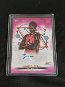 2022 topps inception somto cyril 71/99 auto rc #ia-sc1 city reapers - Bild 1 von 2