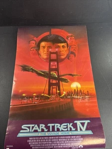Star Trek IV - The Voyage Home (1986) Vintage Original Movie Poster 27x41 Rolled - Bild 1 von 8