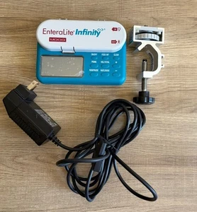 Zevex MOOG EnteraLite Infinity Feeding Pump w/ Power Cable & Pole Clamp - Tested - Picture 1 of 19