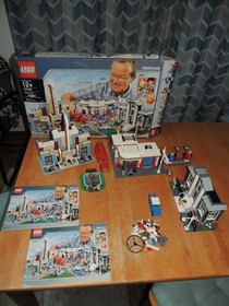 2007 Lego 10184 Town Plan 100% complete with manual & box 50th Anniversary NICE!