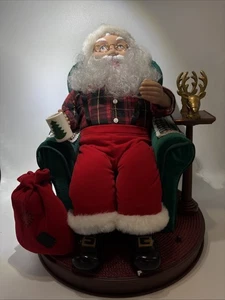 Avon Vintage 1999 Animated Santa Read-Me-A-Story Book InComplete Set - Works - Bild 1 von 7