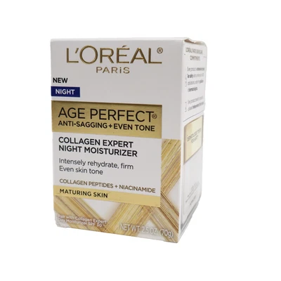 L'Oreal Age Perfect Collagen Expert Anti-Aging, Anti-Wrinkle Night Moisturizer - Image 1 of 4