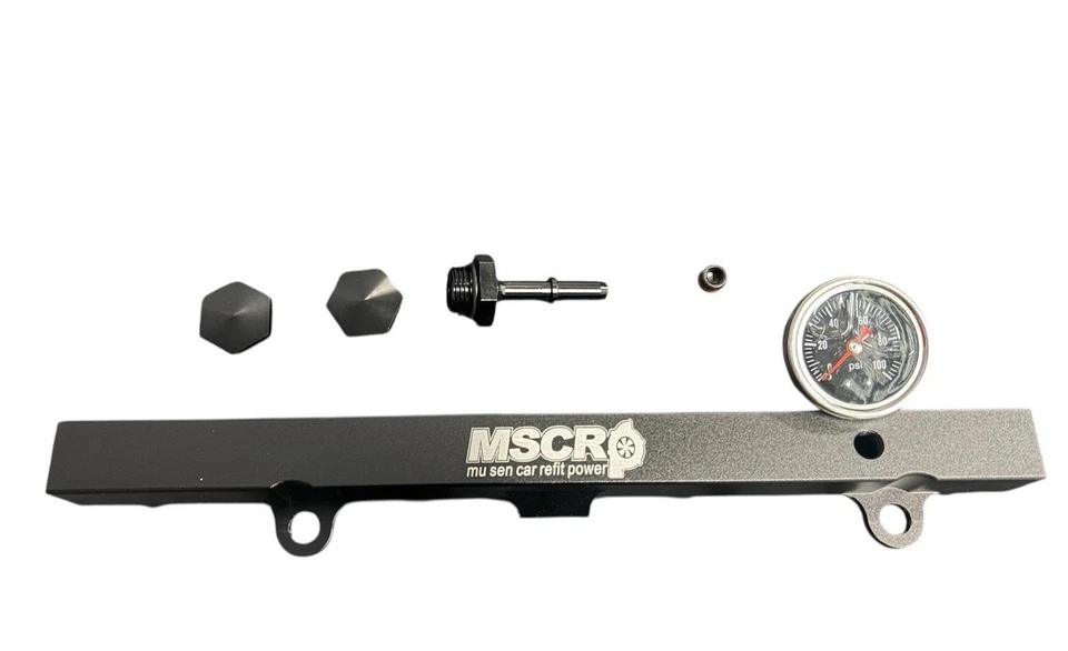 Riel de combustible serie K para Honda Acura K20 K24 K-Swap Civic RSX Integra PRB RBC RBB Foto 1 de 1