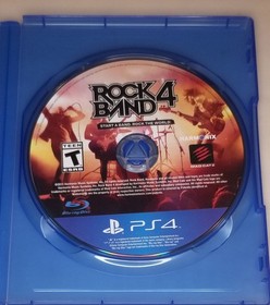 Rock Band 4 (Sony PlayStation 4 PS4, 2015) Disc Only Working