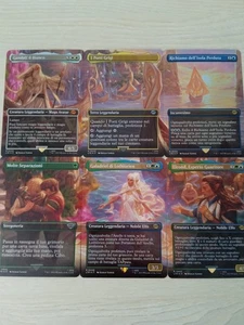 MAGIC Il signore degli anelli Scena completa FOIL (in italiano ) Gandalf, ecc. - Foto 1 di 3