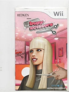 Busy Scissors Nintendo Wii MANUAL ONLY Authentic NO TRACKINzG - Picture 1 of 1