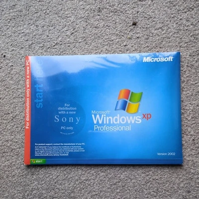 Windows XP Professional OEM Software NEW SEALED - Image 1 of 4