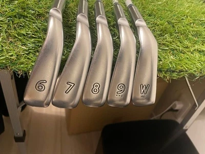 ◼️5pcs◼️ Ping gle3 Iron Set 5clubs 6-9,W Shaft ULT250 J Flex A Black Dot Used - Image 1 of 4