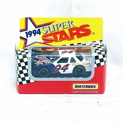 1994 Matchbox by White Rose Collectibles Promo #94 Series II White Blue NASCAR - Image 1 of 4