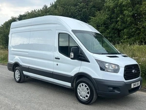 2018 (18) FORD TRANSIT 350 L3H3 LWB HIGH ROOF 2.0 130 RWD EURO 6 ULEZ FINANCE? - Picture 1 of 10