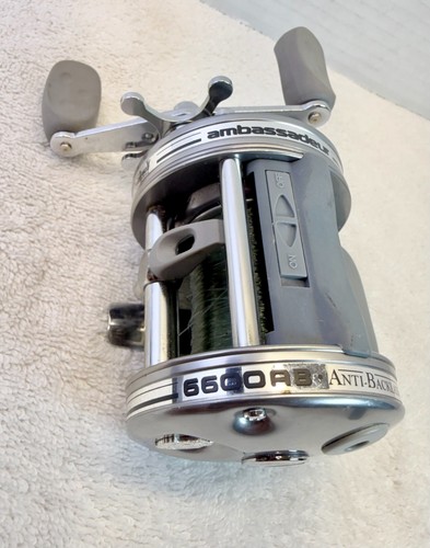 Abu Garcia Ambassadeur 6500CL3 Fishing Reel. Made in Sweden. Works