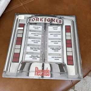 FOREIGNER--GREATEST HITS--LP VINYL GATEFOLD EX Shrink - Picture 1 of 3