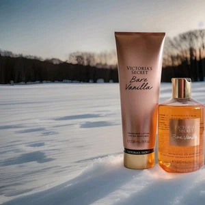 BARE VANILLA Fragrance Body Lotion & Body Wash Set 😇  Victoria's Secret NEW - Picture 1 of 3
