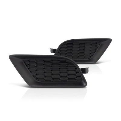 For Dodge Charger Fog Light Cover 2011-2014 Driver & Passenger Pair Black Foto 1 de 4
