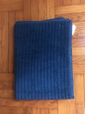 IKEA FLODALEN BLUE/GREEN COTTON BATH SHEET 59" X 39" [NEW] - Image 1 of 4