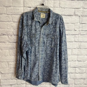 Camisa vaquera occidental con cuello a presión Red Head Brand para hombre talla 2XL - Imagen 1 de 8