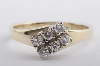 Christ Brillant Diamant Ring 585 14kt Gelbgold * - Bild 1 von 4