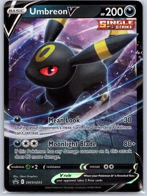 Umbreon V SWSH203 Near Mint SWSH: Sword & Shield Promo Cards Pokemon Shipnow - Image 1 of 2