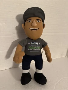 Russell Wilson Super Bowl XLVIII Champs Bleacher Creatures 10 Zoll Plüschpuppe - Bild 1 von 4