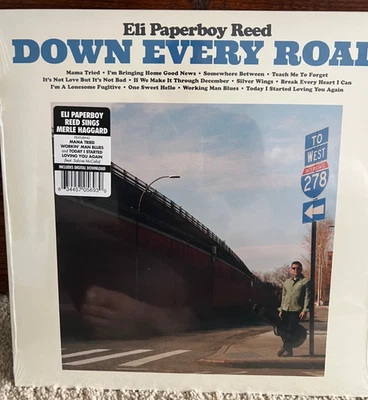 Eli "Paperboy" Reed - Down Every Road 2022 LP, Album Merle Haggard Covers SEALED Foto 1 de 4