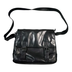 Ashwood Scotland Echtleder Messenger Bag Herren Schnalle Klappe Crossbody - Bild 1 von 21