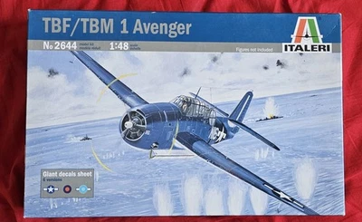 TBF TBM 1 Avenger Italeri 1/48 USA guerra pacifico WW2 - Immagine 1 di 2